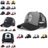 Stylish Mesh Baseball Cap For Men And Women With Big Star Print And Adjustable Fit