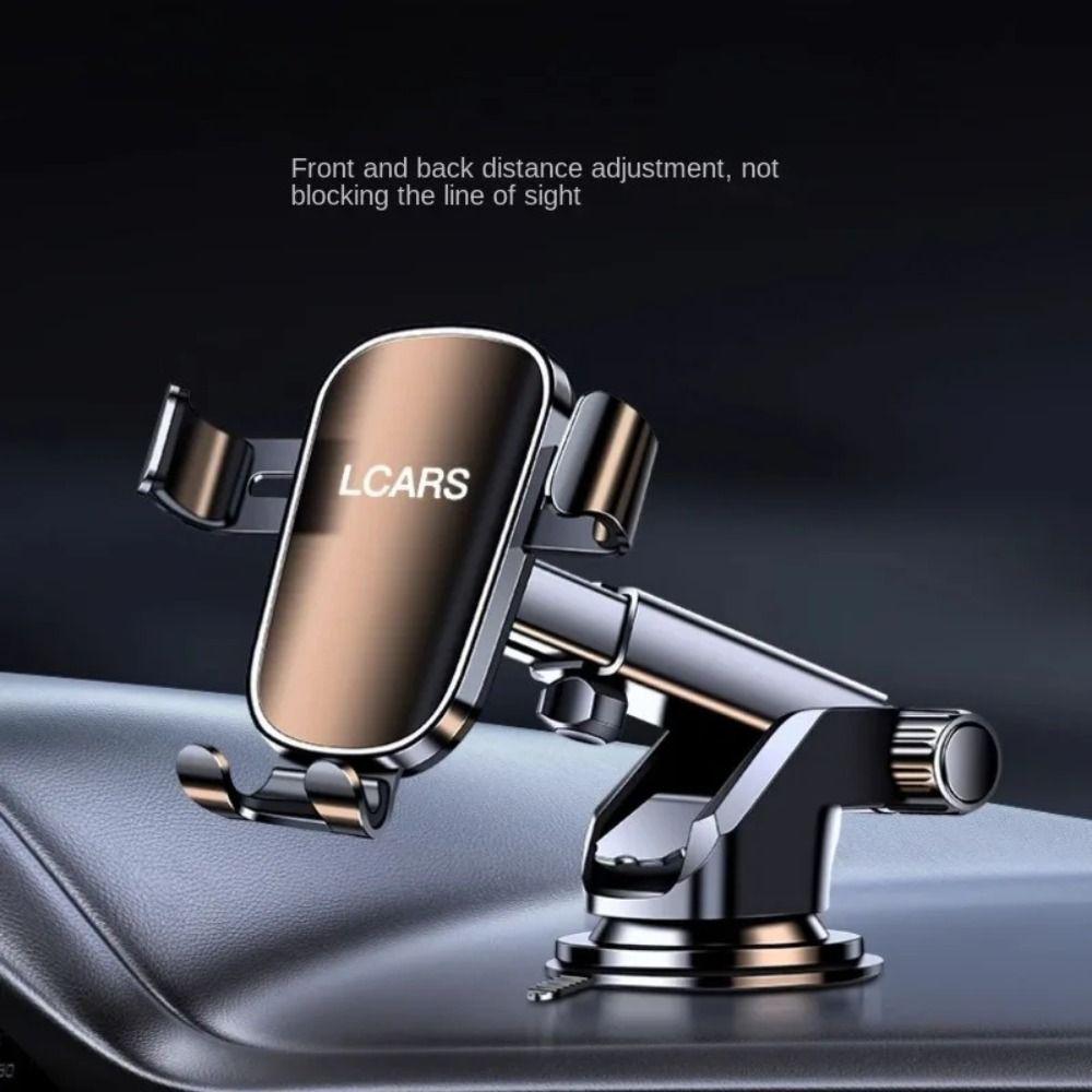 360 Degree Rotating Mobile Phone Holder Console Clip Car Navigation Bracket  Lazy People