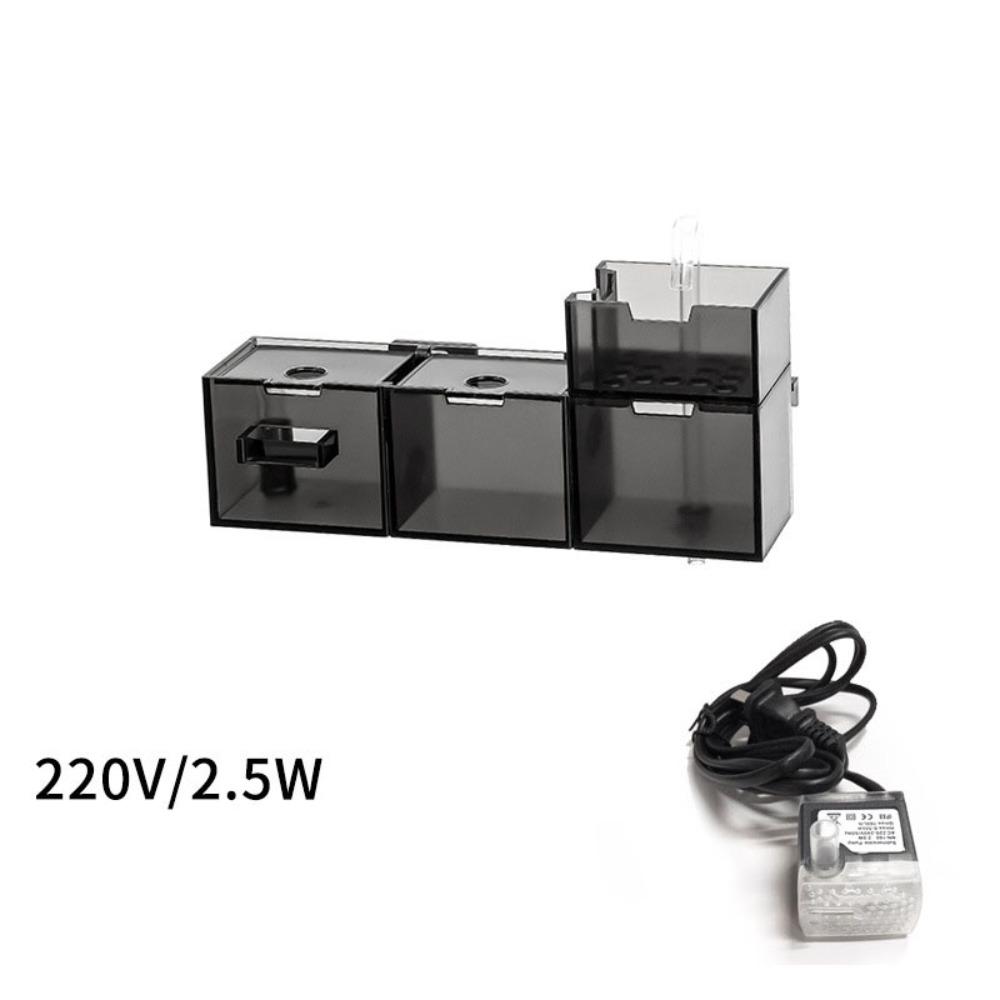 wall-mounted Waterfall Filter Box 3 in 1 Circulating Water Purifier Clean water cycle  for Home