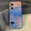 Claude Monet Art Painting Phone Case For OPPO Reno 12F 12 13 F 11 8T 7 8 10 Pro OPPO Find X5 Lite X3 X6 X8 Pro Cover