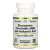 California Gold Nutrition, Glucosamine Chondroitin, MSM Plus Hyaluronic Acid, 60 Veggie Capsules