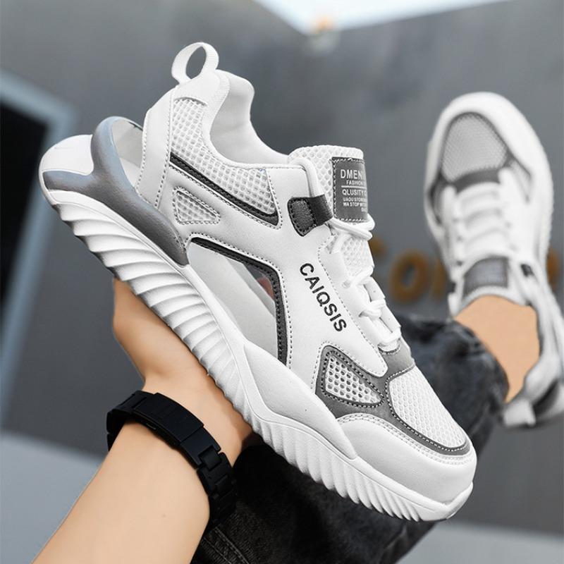 Summer Men Sandals Luxury Brand Breathable Mesh Beach Slippers Shoes Outdoor Casual Lightweight Beach Sandals Fashion Men Shoes