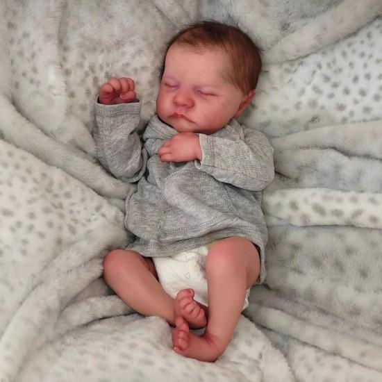 

Кукла реборн Кукла реборн Моделирование Детская гелевая игрушка для тела Детская игрушка Одевание куклы розовый