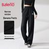 Baleno Women's Tapered Banana Cut Casual Pants
