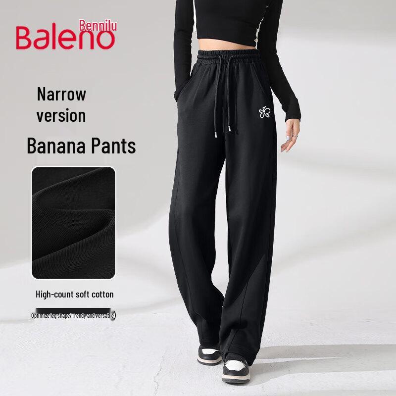 Baleno Women's Tapered Banana Cut Casual Pants
