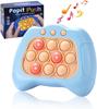 Quick Push Bubbles Game Console, Button Puzzle, Decompression Breakthrough Puzzle Game Machine,Hand Eye Coordination Game
