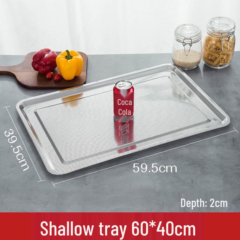 304 Stainless Steel Fine Mesh Rectangular Drain Tray