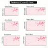 Pink Cherry Blossoms Mouse Pad Large Rubber Antislip Pc Desk Accessories Mousepad For Office And Gamer Keyboard Mats Decor Mat
