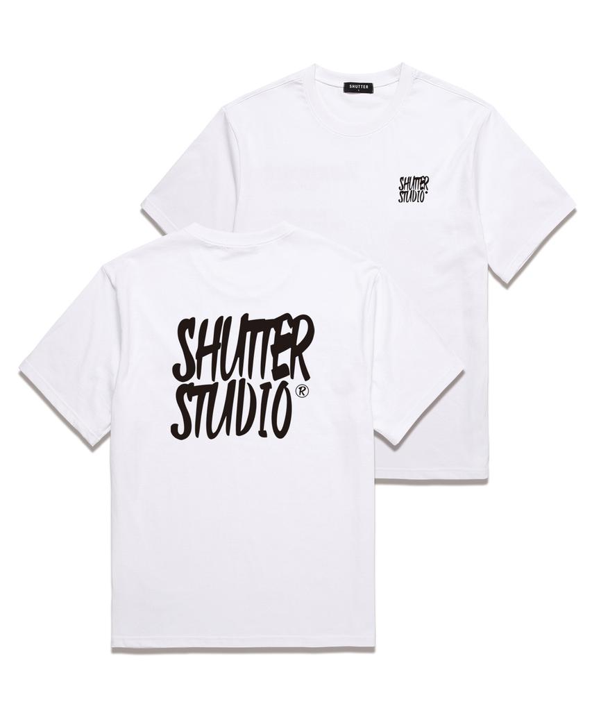 SHIRTER Glory St. Short Sleeve T-Shirt (Srts206) White_Black