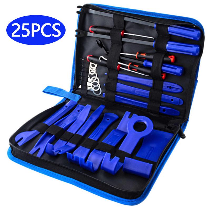 19-Piece Car Audio Removal Tool Kit & Pry Bar Set