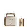 Double-Plate Multifunctional Breakfast & Waffle Maker for Home Use