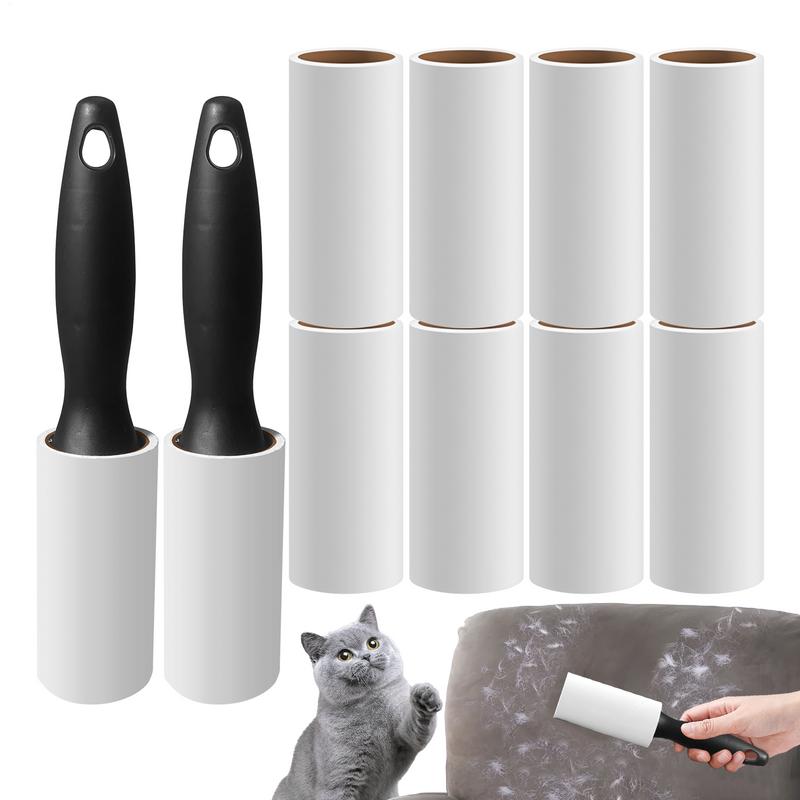 

Dog Hair Remover Lint Remover Hand Tools with 2 Handles 60 Sheets Each Portable Cleaner Catcher for Pet Hair Removal supplies CN