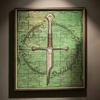 Storytelling Wall Hanging Art Personalized Broken Blade Puzzle, Vintage Medieval Wooden Puzzle Framed Creative Garden Balcony Decoration Decor,