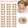 10/30/60/120Pcs Nose Breathing Patches Magnetic Suction Iron Nasal Strips Increase Air Improve Sleep Quality Reduce Snoring