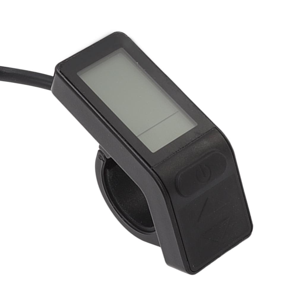 Elektrofahrräder LCD Display Messgerät 24V 36V 48V Tachometer Kilometerzähler Batteriecomputer für Elektrofahrrad Roller