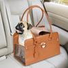 Für Für Neue Luxus PU Leder Haustier Tragetasche Atmungsaktive Handtasche Für Welpen Katze Mode Hund Ein-Schulter-Tasche Tragbare Haustier