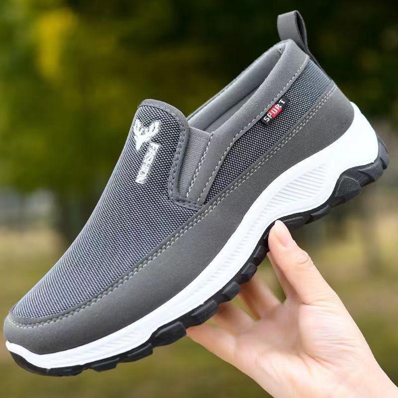Men's Shoes Autumn Cloth Shoes Low-top Men's Cloth Shoes Soft Sole