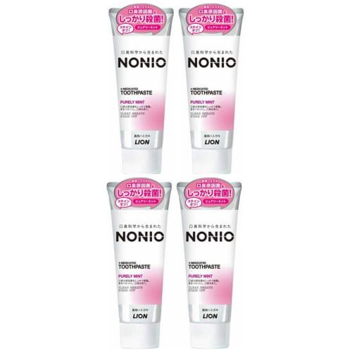 

[Bulk Purchase] NONIO Toothpaste Purely Mint 130g () x 4 pieces