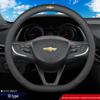 Ultra-thin Genuine Leather Anti-slip Breathable Steering Wheel Cover - Universal All-season