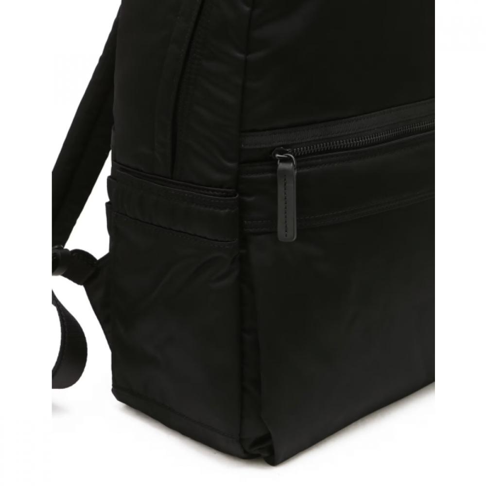 Daks Unisex Logo Accent Nylon Backpack Black Dbba6f501bk