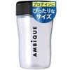 AMBiQUE Protein Shaker Translucent Bottle, Polypropylene, (Clear, 350ml)