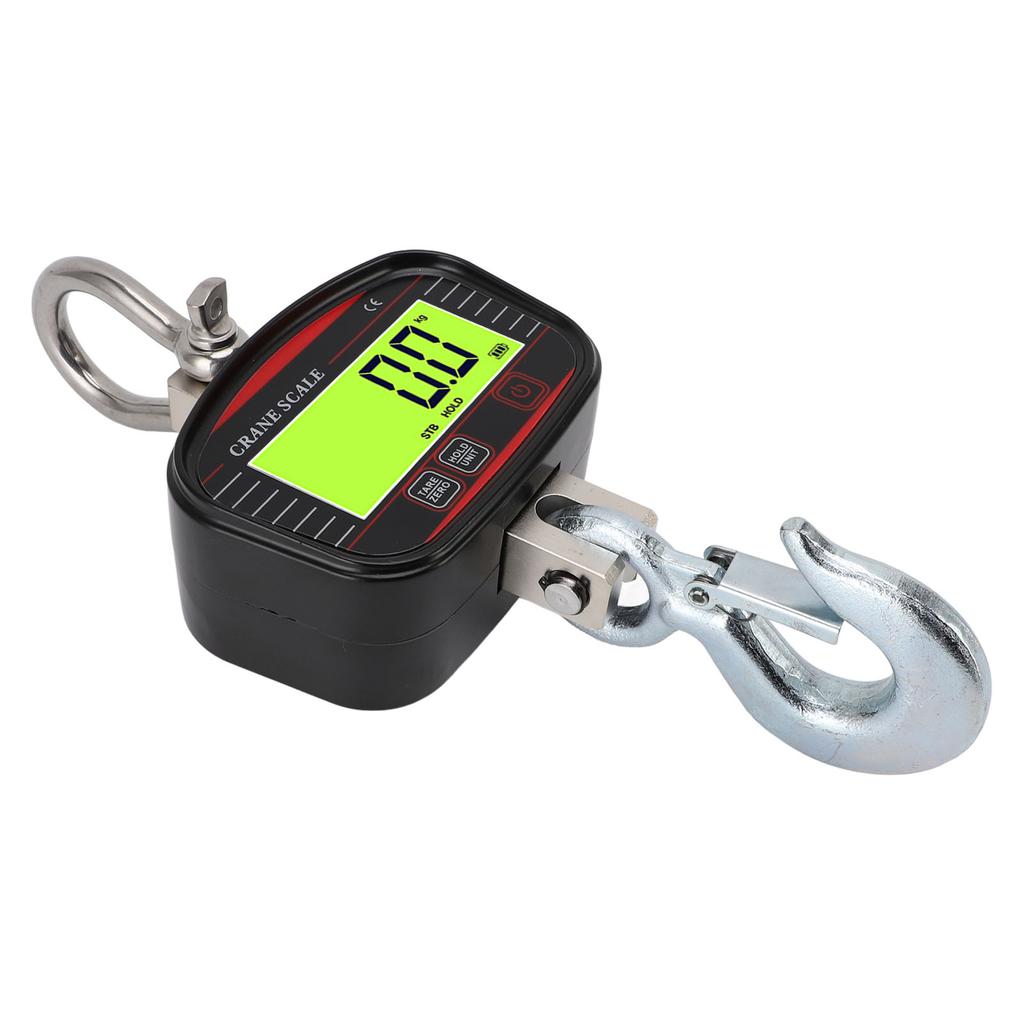 Black Industrial Crane Scale 2000kg High Accuracy Heavy Duty Digital Hanging Scale with Remote Control for Farm Industry
