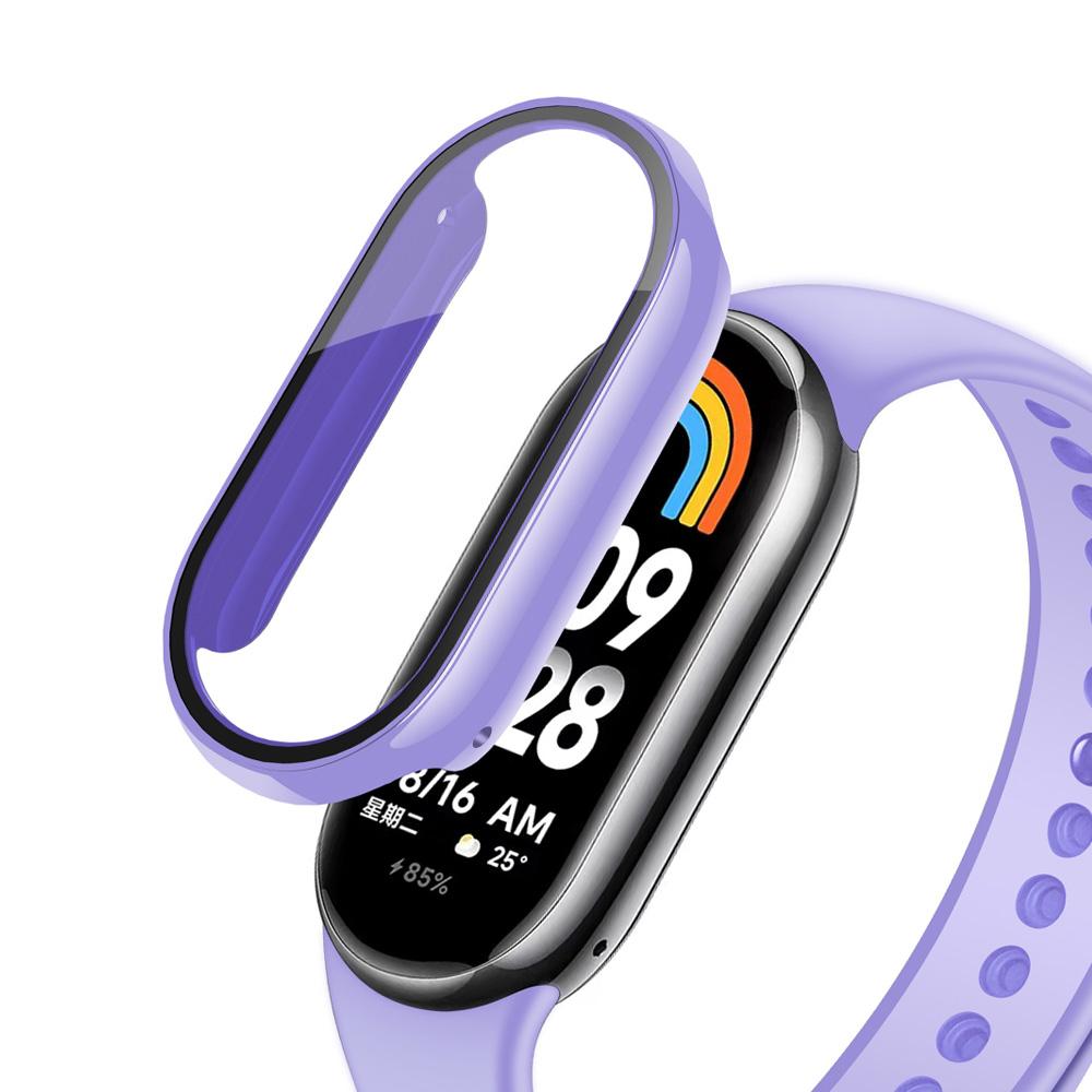 Case cover+glass For Xiaomi Mi Band 8 7 6 Accessories Case+Film Full Coverage Protective Cover Miband 7 6 5 4 3 screen protector