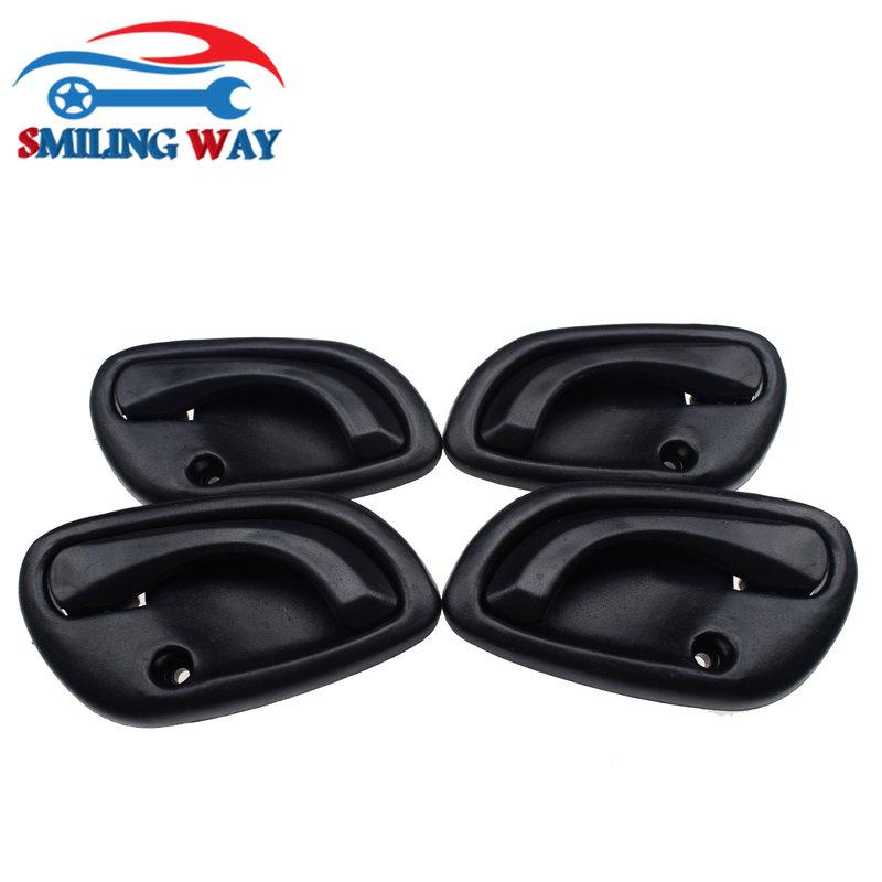 Outside or Ide Front Rear Left Right Door Handle LH RH For Suzuki Esteem Baleno 1995 1996 1997 1998 1999 2000 2001 Grey Black