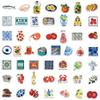 10/30/50pcs Mediterranean Tomato Aesthetic Stickers Vitnage Cartoon Art Decals DIY Fridge Water Bottle Phone Sticker Decoration