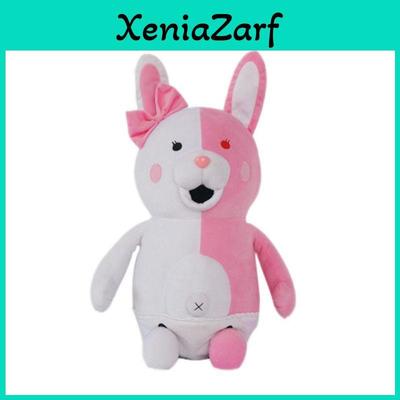 Entzückender Danganronpa Monokuma Bär Und Monomi Hase Weiches Plüschtier Stofftier Spielzeug