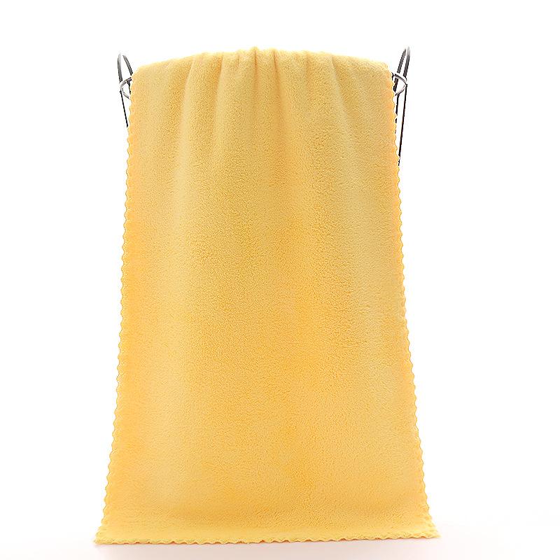 Chłonny ręcznik do twarzy i włosów z obszyciem krawędziowym