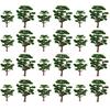 10 Stück Grüner Baum Modell Architektur Spielzeug Werkzeug Straße Park Landschaft Layout Dekor