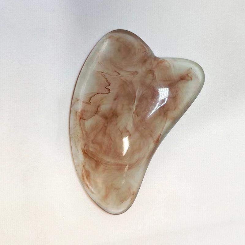 Gua Sha Massage Tools, 1Pcs Gua Sha Tools of Multi-Shapes, Guasha Scraping Massage Tools for Face and Body