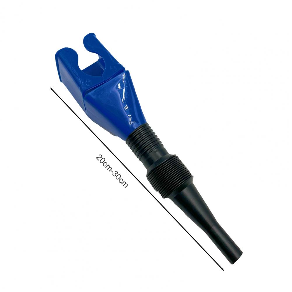 5-teilige Öltrichter, tragbar, leicht zu tragen, breite Öffnung, flexible Trichter, universell einziehbar, für Auto-Kraftstoff