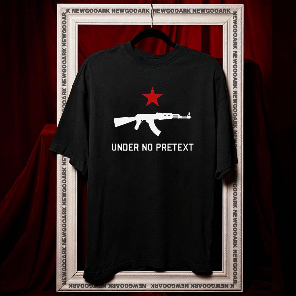 

Under No Pretext Socialist Red Star tshirt Women Unisex summer cotton graphic t shirts Adult streetwear tops tee Oneck 3XL
