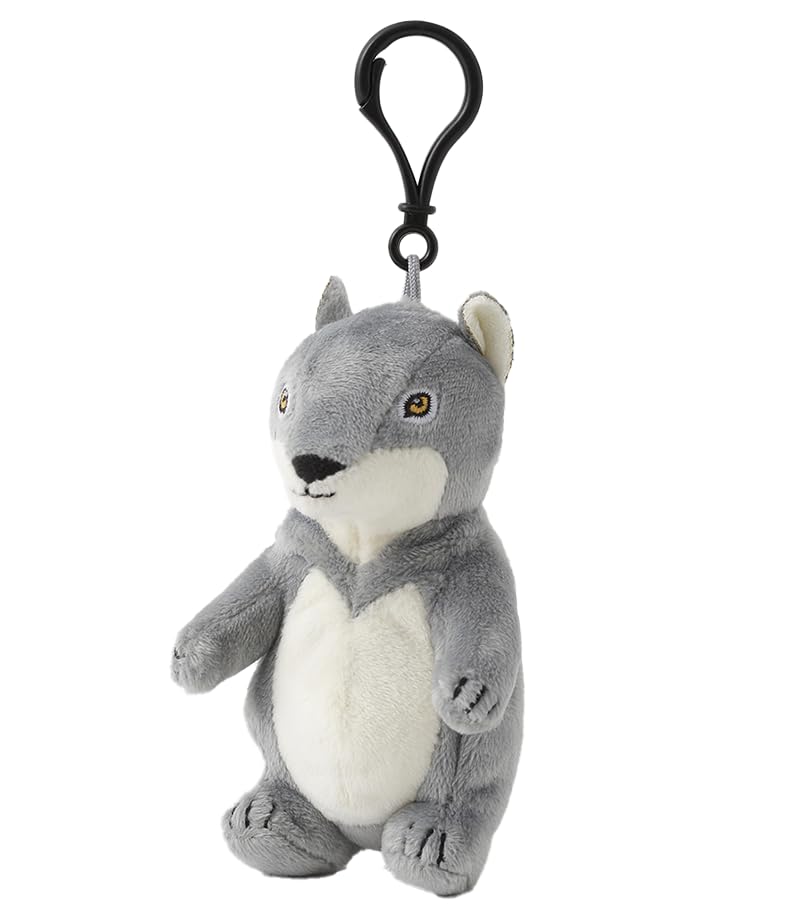 

[WANDERLUST] Wanderers Animal Pouch with Ring and Keychain (Wolf)