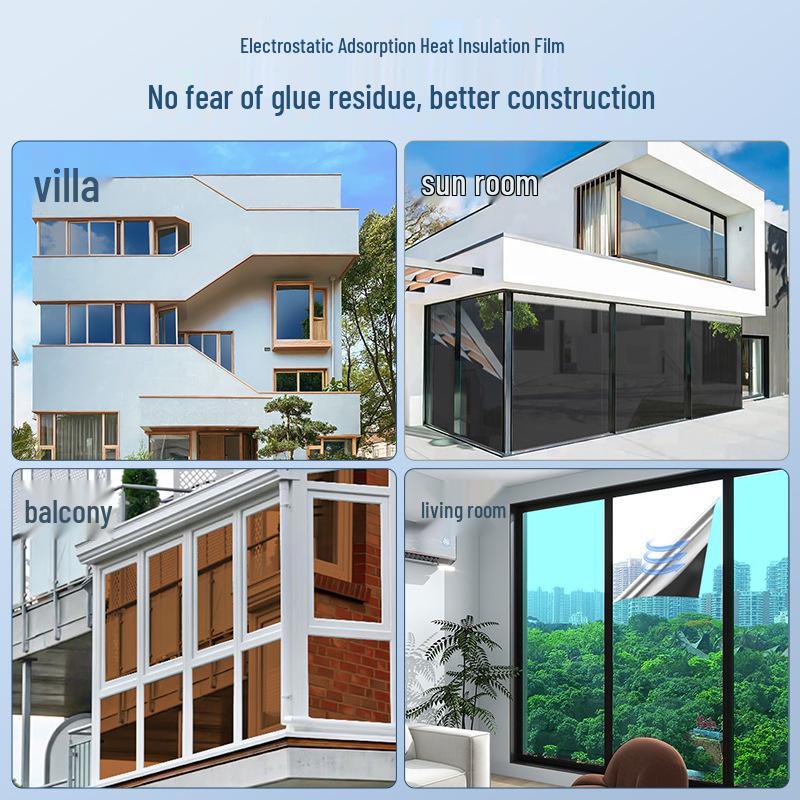 One-Way Vision Heat Insulation Sun Protection Glass Film