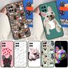 Cute French Bulldog For Oppo A54 A57 S A78 A58 A98 A5 A9 A91 A15 A16 A17 A52 A72 A76 A96 A74 A94 A77 Phone Case