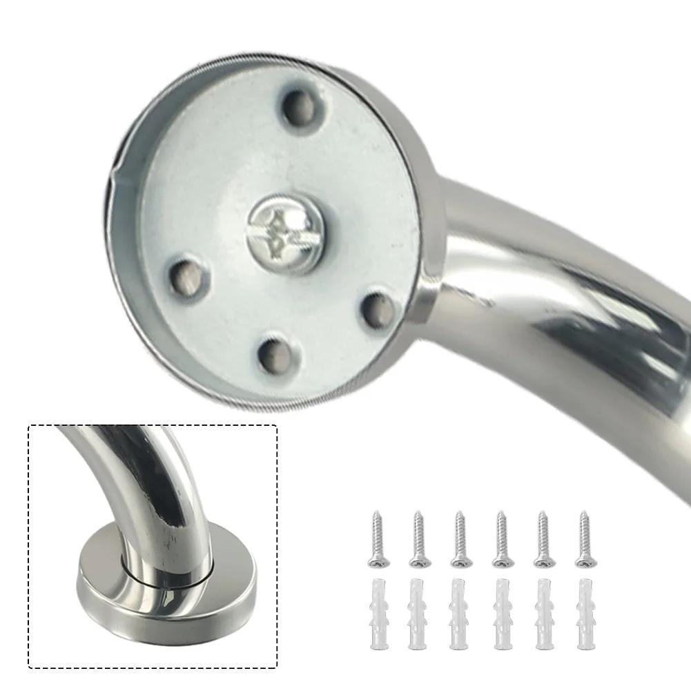 Rail Stainless steel Silver Handgrip Support Tub Grip 300/400/500mm Shower Bar Bathroom Safety Hand Towel Wall