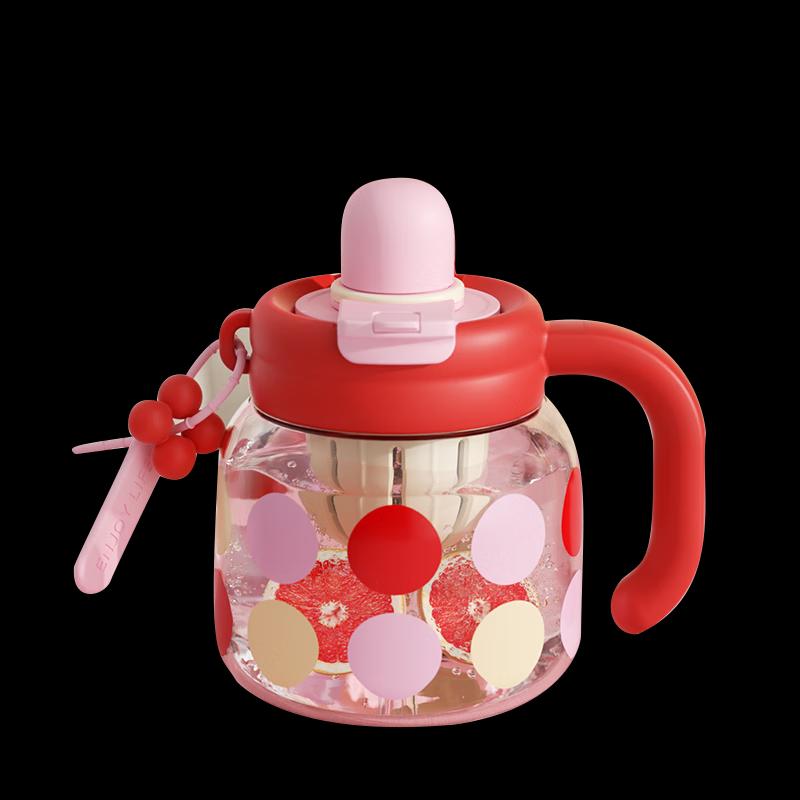 GOOM Bubble Tumbler Glass Tea Bottle
