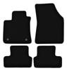 BASIC Black Velour Floor Mats For: Renault Megane IV Grand-Coupe, Liftback, Station Wagon, Grand Tourer, Coupe, GT (2015-)