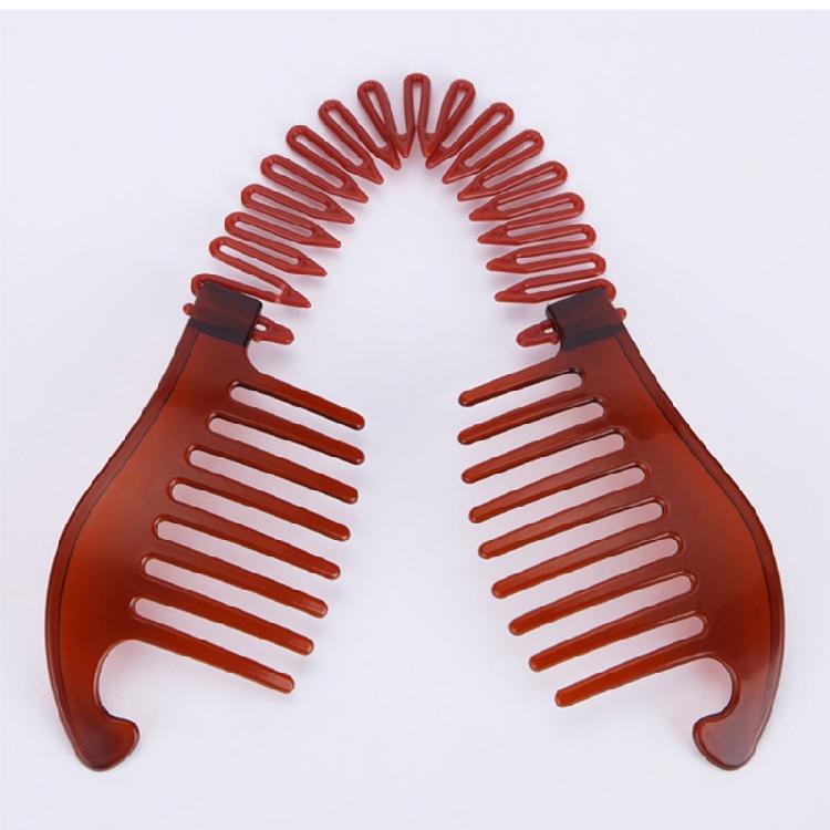Practical Hair Comb Double Side Ponytail Holder Photography Hair Ornament