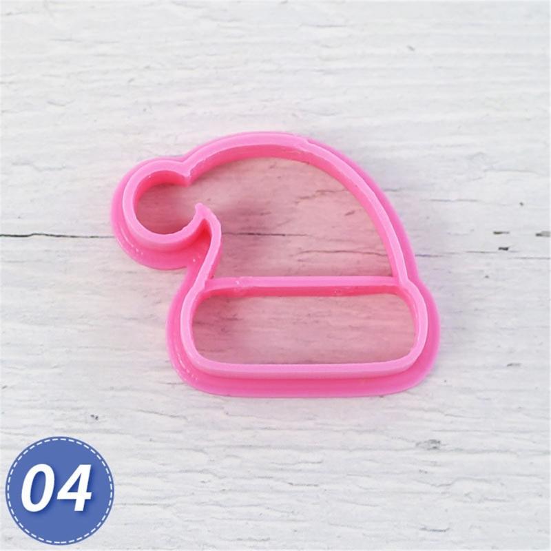 22 PCS Christmas Cookie Cutters Biscuit Cutter Multi Shapes Cookie Moulds PP Material Biscuit Mold Baking Accessories