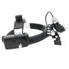 80000 Lux Powerful Headlamp with Binocular Magnifier 2.5X/3.5X Helmet Dental Loupe with Headlight 3W High Brightness