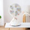 Durable Fan Dust Cover Universal Design For Standing Desk Fan Breathable PVC Materials Easy To Cleaning Prevents Debris Buildups