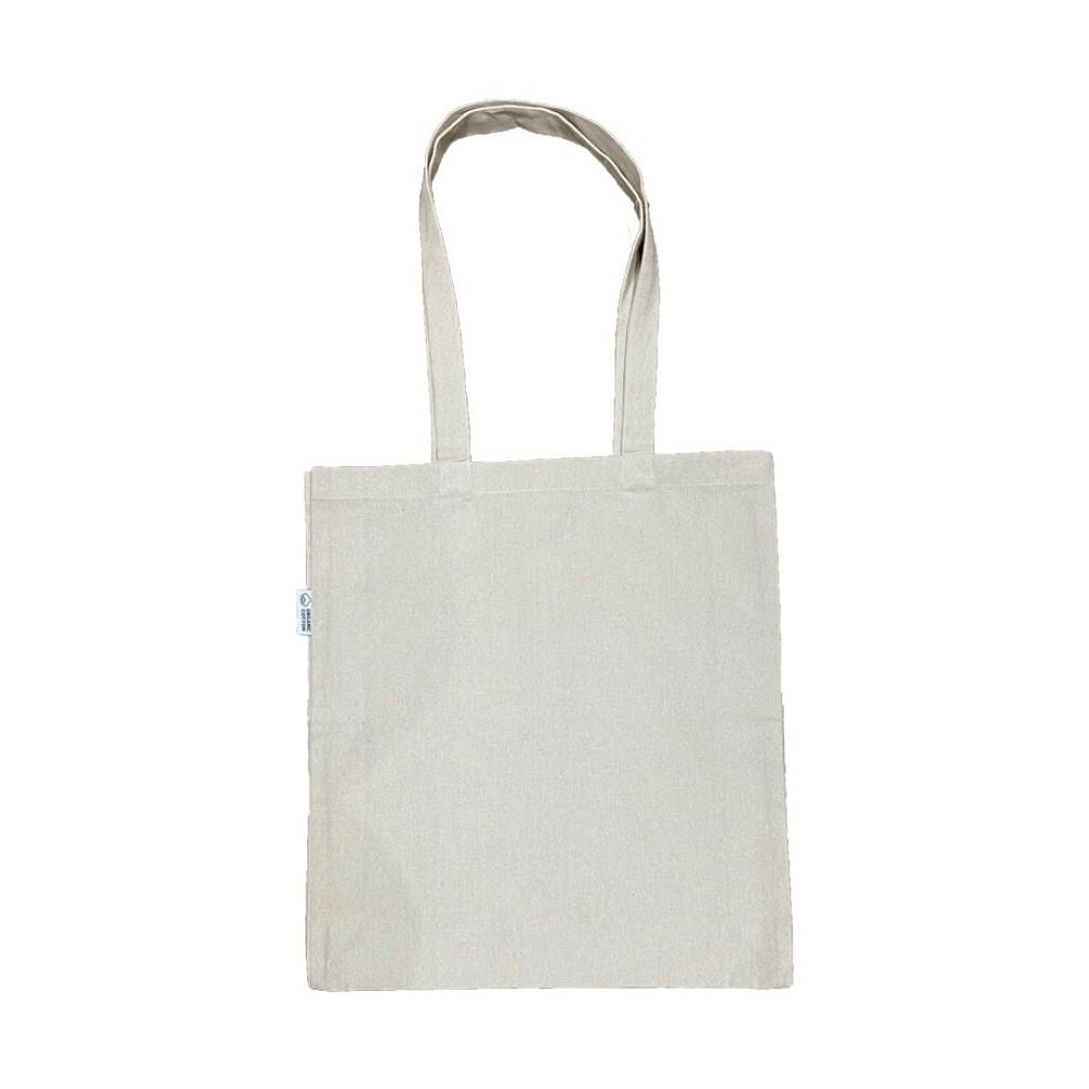 Borsa Shopper in Cotone Organico con Soffietto 236ml United Bag Store One Size naturale