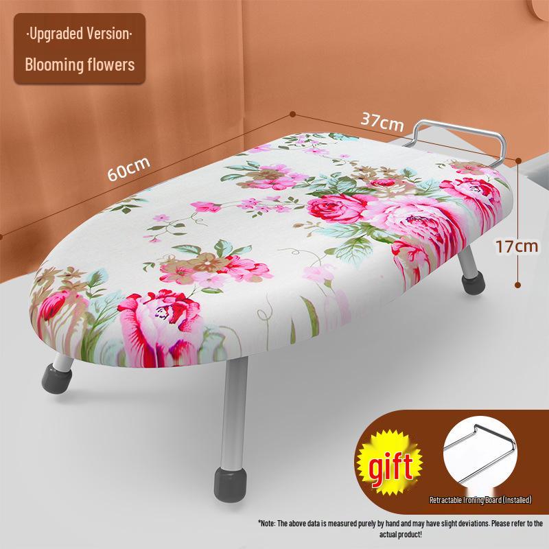 Foldable Ironing Board Mat - Anti-Scald, Compact Desktop Rack