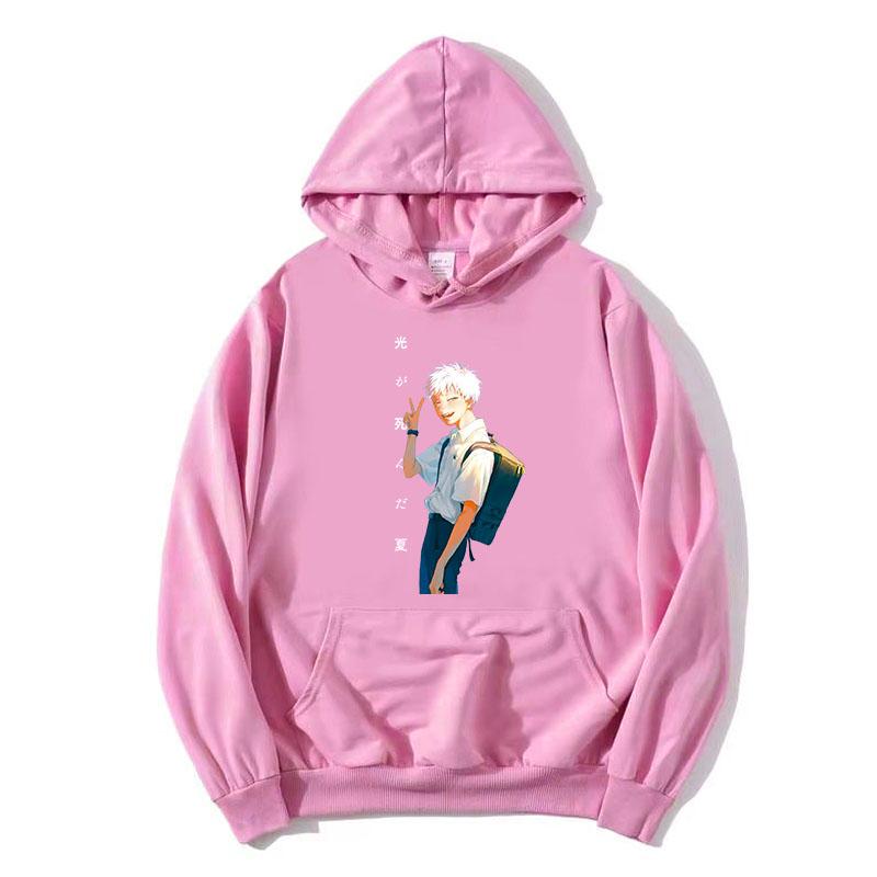 Comic The Summer Hikaru Died  Hoodies Cartoon Graphic Sweatshirts Long Sleeve Women Men Sudaderas Fleece Female Tops