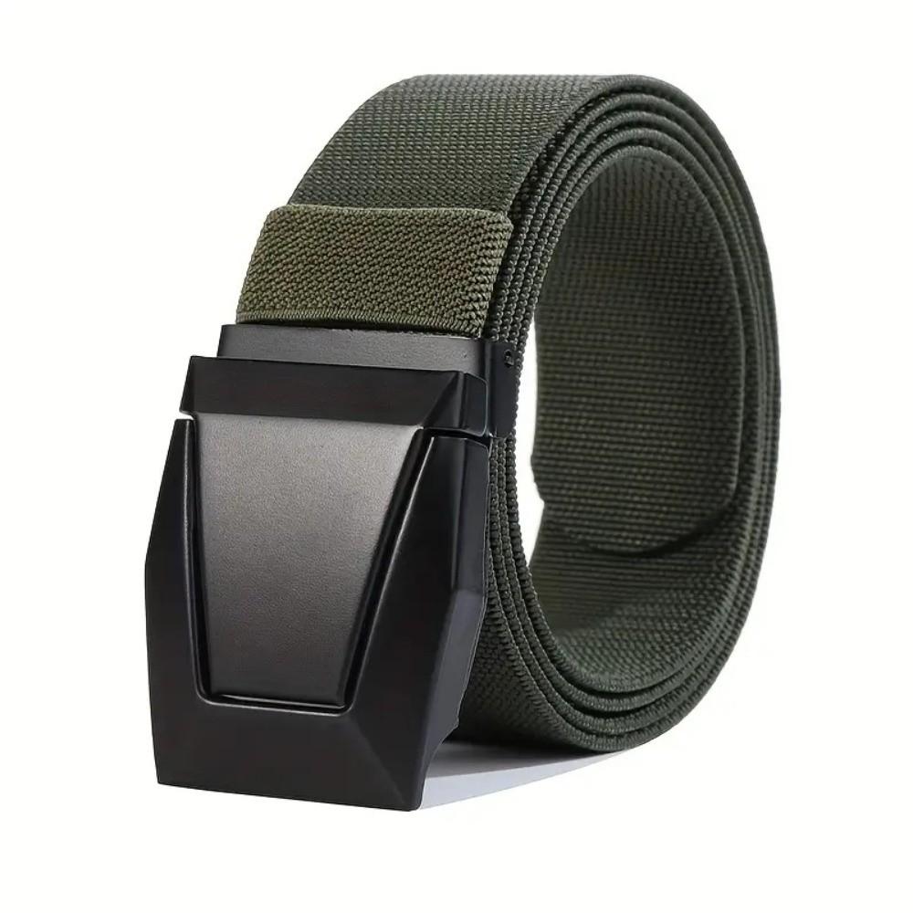 Casual Multi Function Men's Training Belt Adjustable Luxury Brand Design Canvas Braided Belt Versatile Weave Waist Band