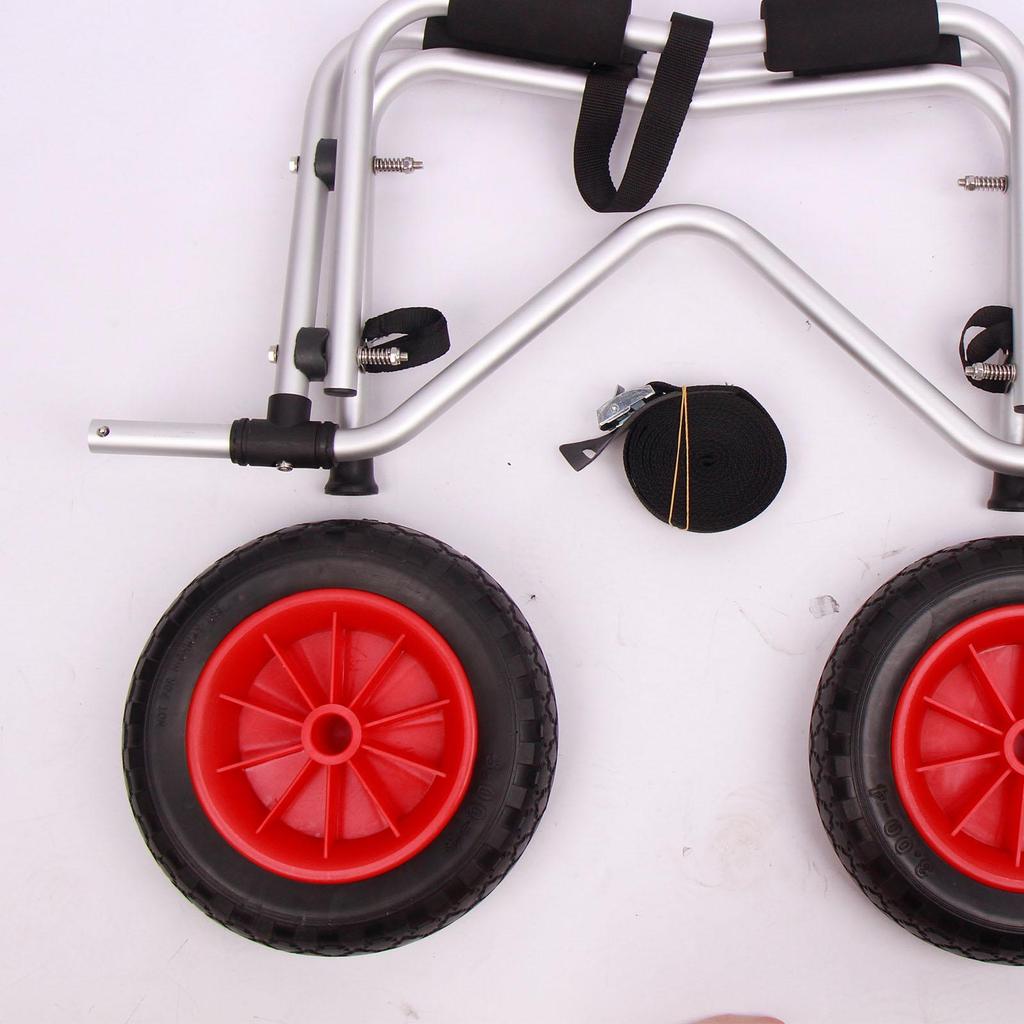 Heavy Load Kayak Jockey Wheels Polyurethane Fat Replacement Cart Wheels for Beach Transport